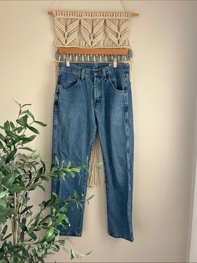 Classic Vintage style Men's Blue Denim Jeans
